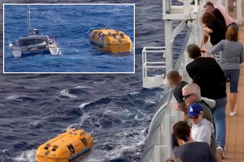 Disney Cruise ship rescues stranded boaters off Bermuda coast