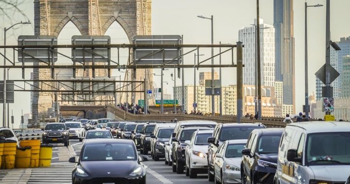 Drivers in N.Y. will soon have to pay $9 toll in busiest parts of Manhattan - National