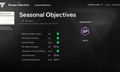 Guide to Completing FC 25 Season 2 Seasonal Manager Career Objectives