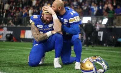 Heartbreak for Winnipeg Blue Bombers again in 3rd straight Grey Cup loss - Winnipeg