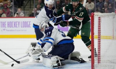 Hellebuyck, Iafallo lead Winnipeg Jets to 4-1 win in Minnesota - Winnipeg