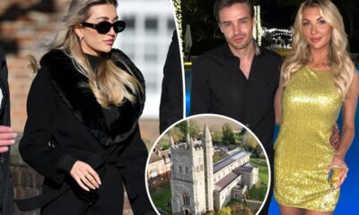 Liam Payne's girlfriend, Kate Cassidy, arrives at late singer's funeral