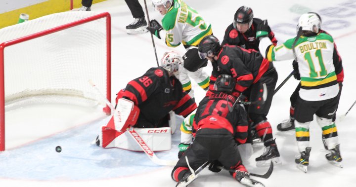 London Knights outlast Sault Ste. Marie Greyhounds in battle of streaking teams - London