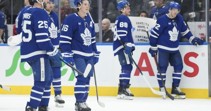 Maple Leafs blanked at home in ugly performance