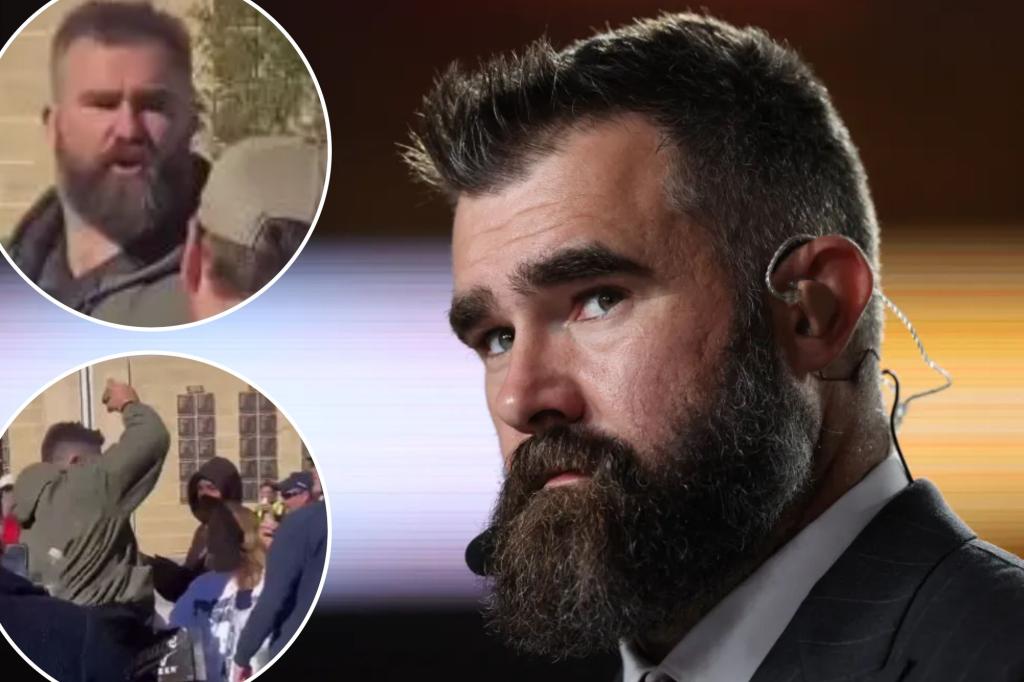 NFL fans don't see need for Jason Kelce to apologize over phone-smashing incident