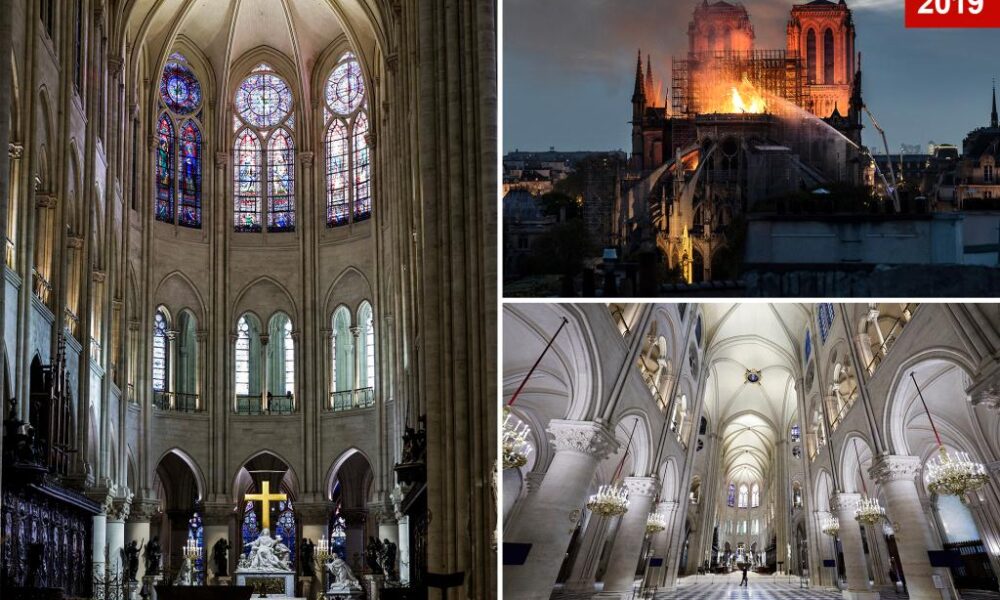 Notre Dame Cathedral unveils new interior 5 years after devastating fire