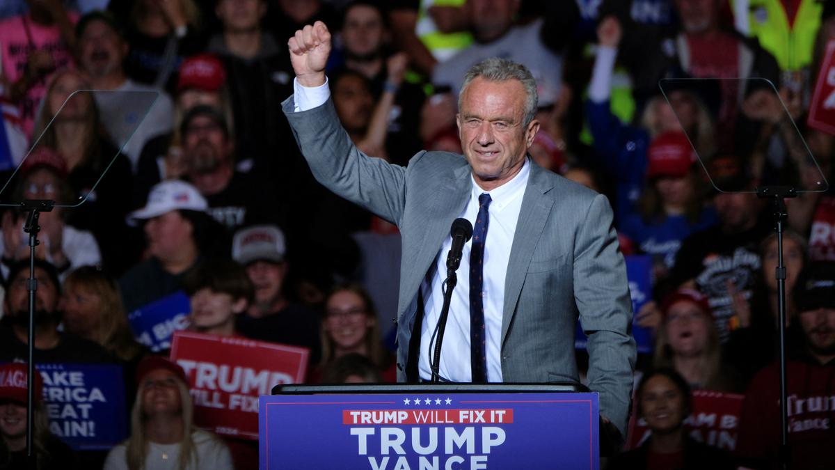 Robert F Kennedy Jr says Donald Trump would push to remove fluoride from drinking water