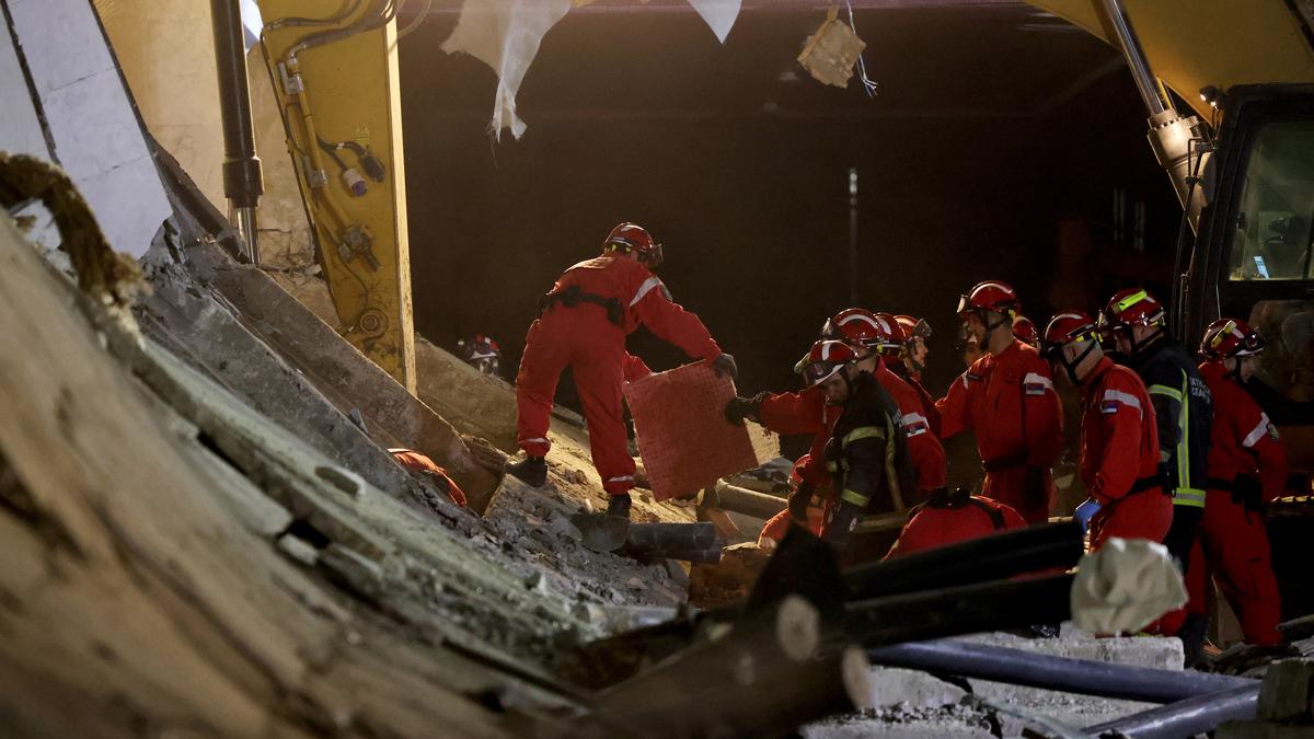 Roof collapse at Serbian railway station kills at least 13