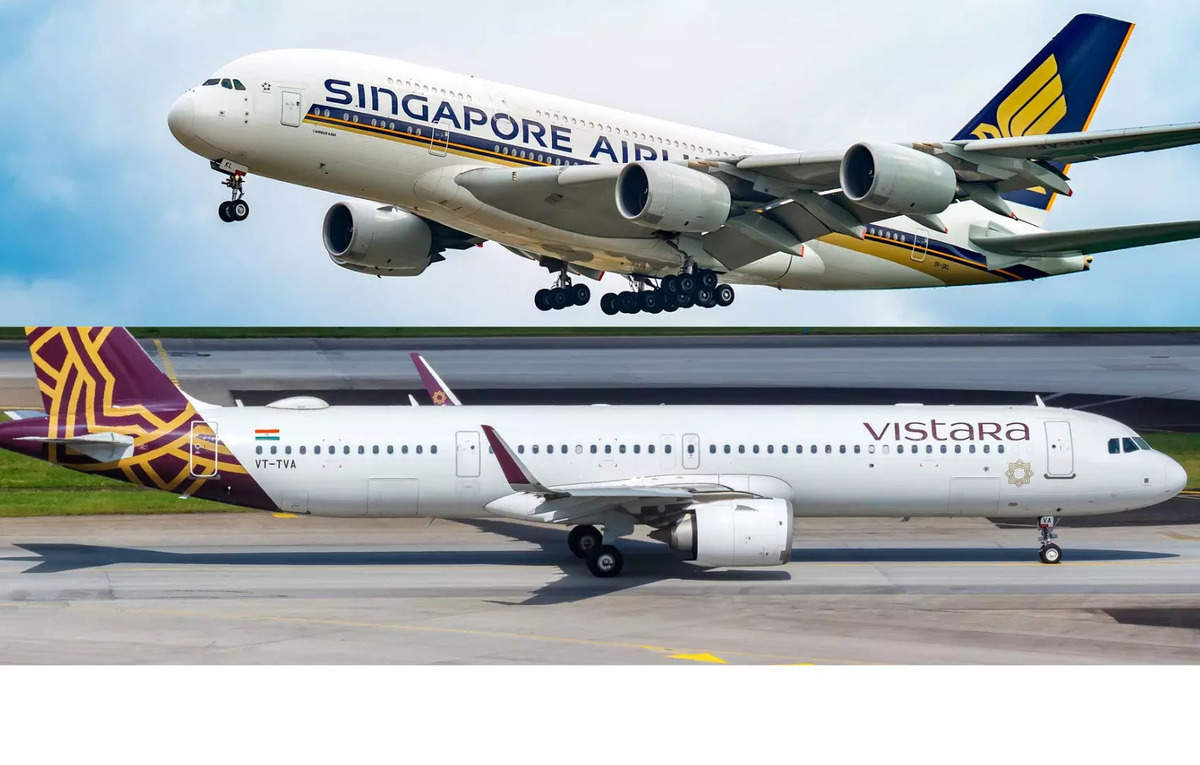 Singapore Airlines posts HY profit slump; sees USD 832 million gain from Air India-Vistara merger, ET TravelWorld