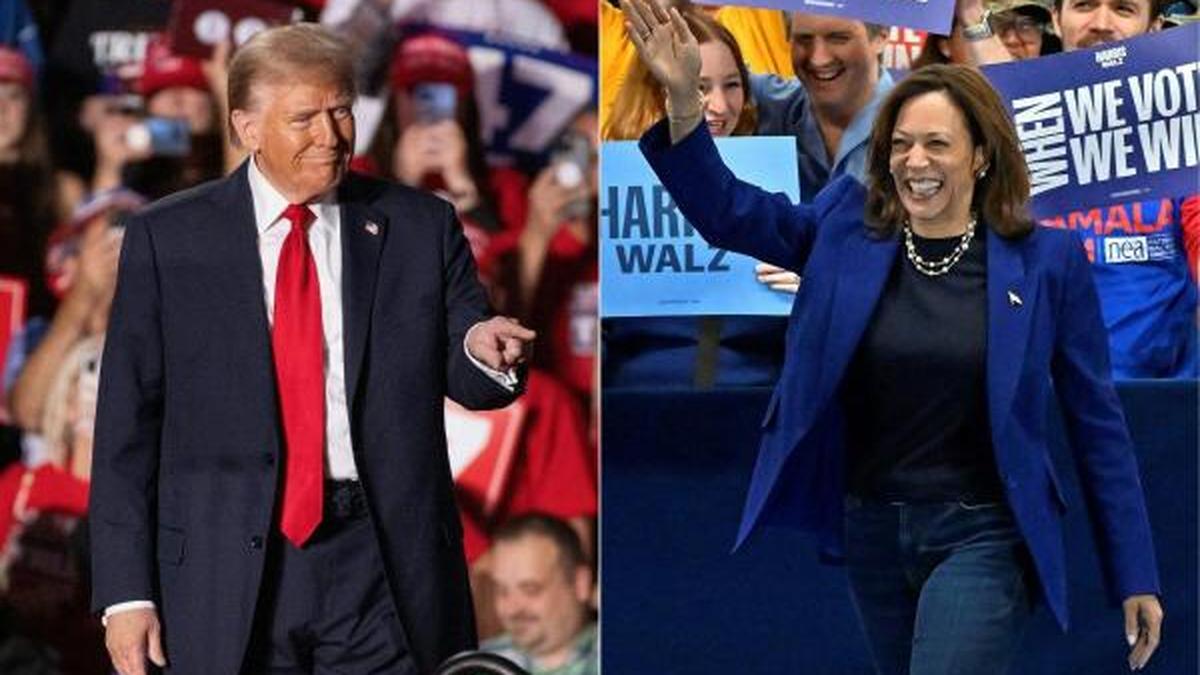 Trump, Harris focus on ‘Blue Wall’ States in the final hours of the campaign