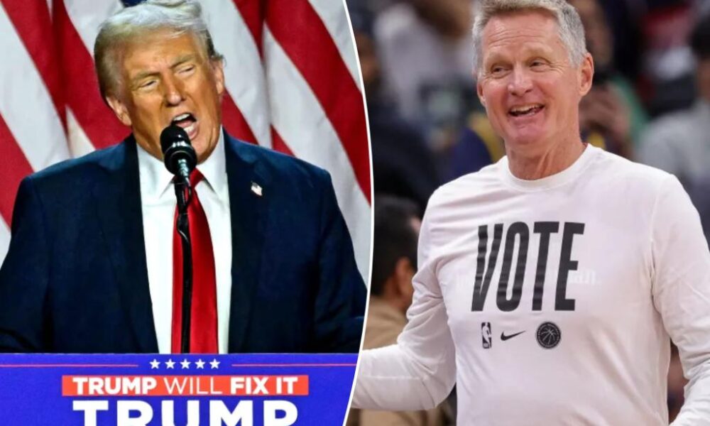 Warriors' Steve Kerr has sarcastic response to Donald Trump's win