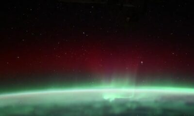 Watch this stunning aurora captured from space