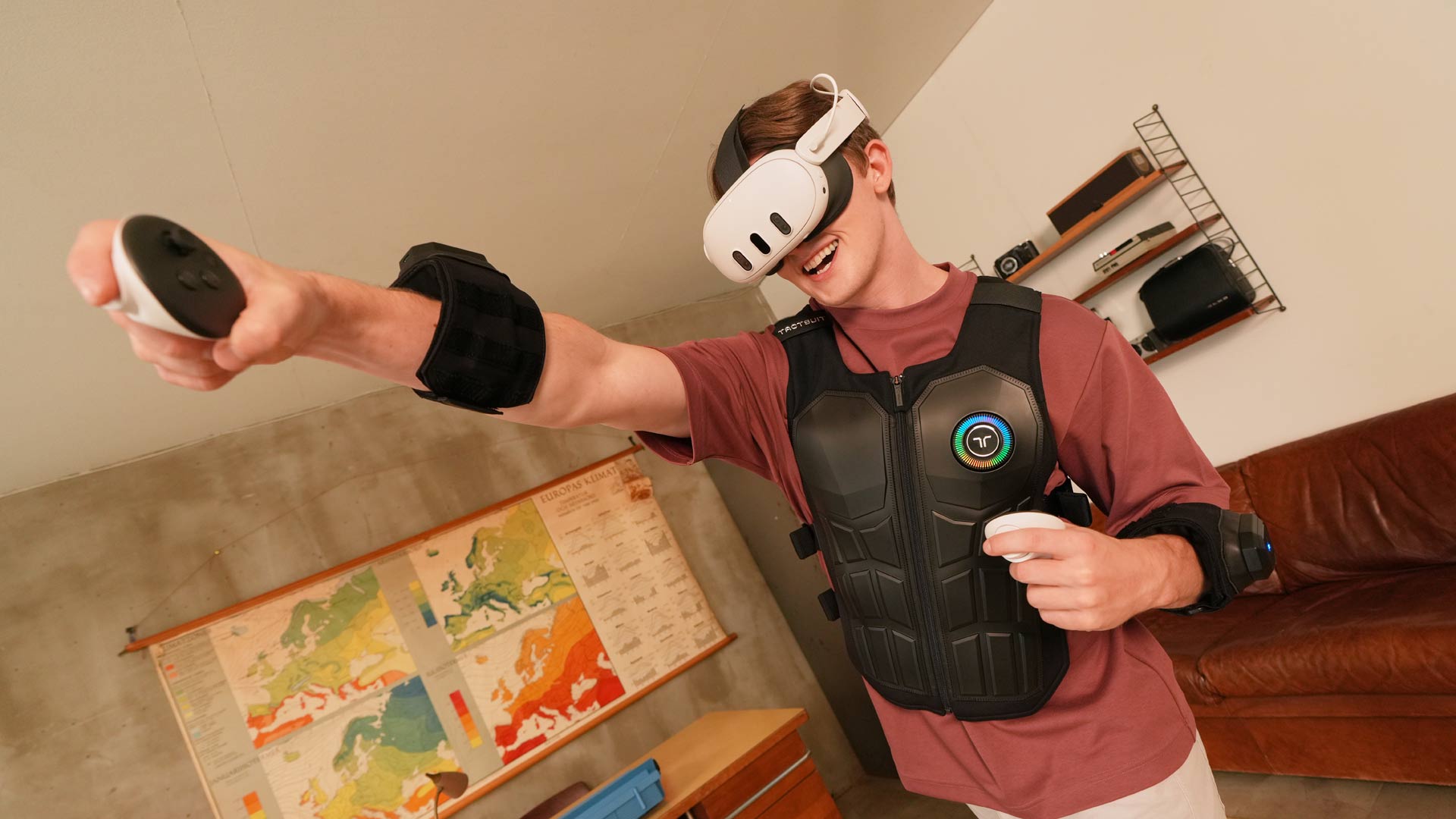 bHaptics Reveals Revamped Lineup of Haptic Accessories for VR, Pre-orders Now Live