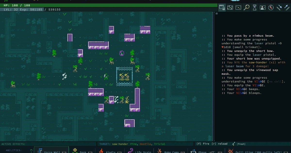 Caves Of Qud, one of the most exciting development projects in PC gaming, hit 1.0 this week