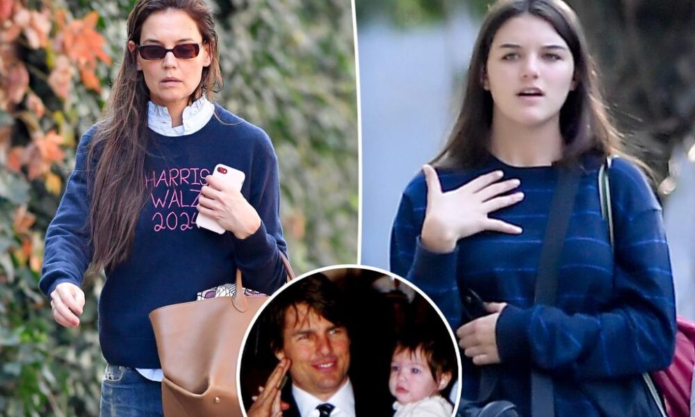 Katie Holmes slams report about daughter Suri's trust fund from Tom Cruise