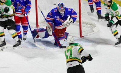 London Knights edge Kitchener 3-2 to stay atop OHL standings - London