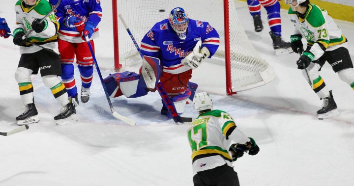 London Knights edge Kitchener 3-2 to stay atop OHL standings - London