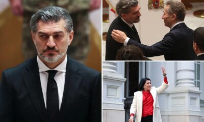 New Georgian president Mikheil Kavelashvili sworn in; predecessor says he is not legitimate leader