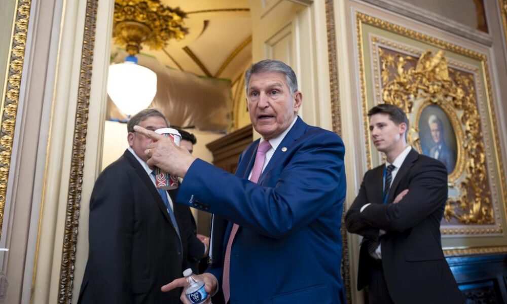 Outgoing Sen. Joe Manchin pushes constitutional amendment for Supreme Court term limits