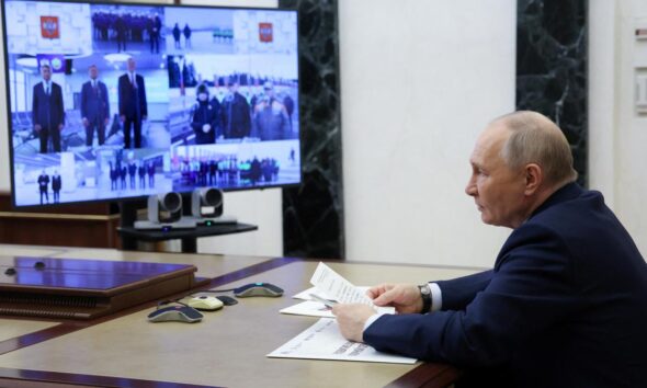 Putin vows 'destruction' on Ukraine after Kazan drone attack