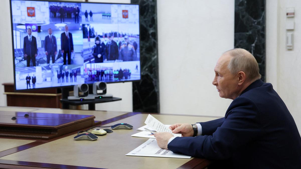 Putin vows 'destruction' on Ukraine after Kazan drone attack