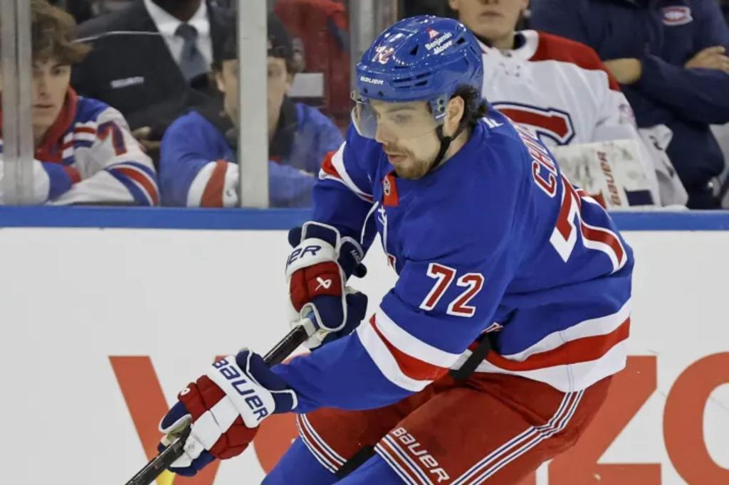 Rangers' Filip Chytil returns to lineup for first time since injury