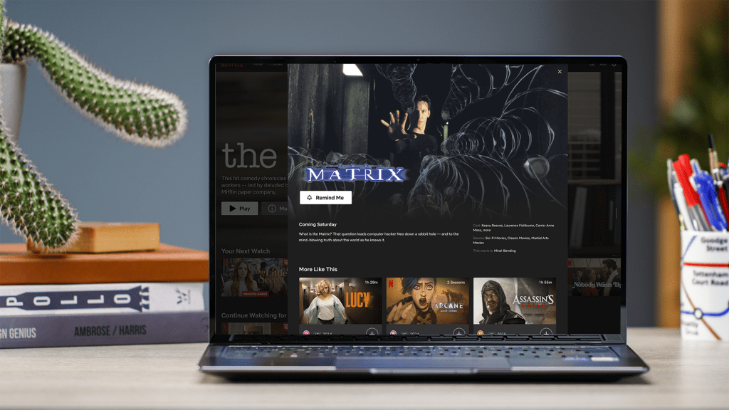 The Matrix on Netflix