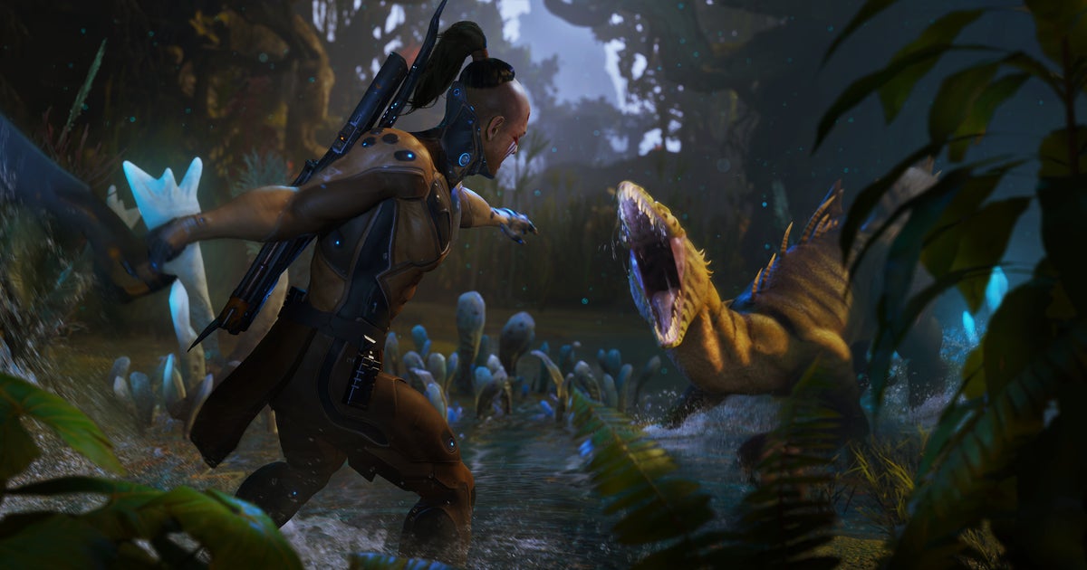 Turok: Origins will revisit the dinosaur hunter in a third-person shooter with co-op