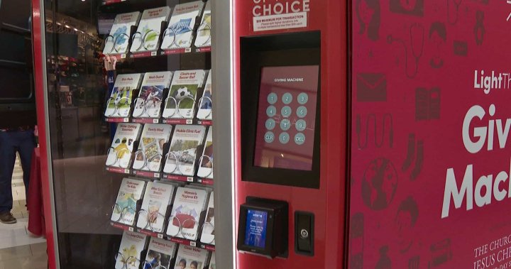 Unique charity supporting vending machines returns to Southcentre Mall - Calgary