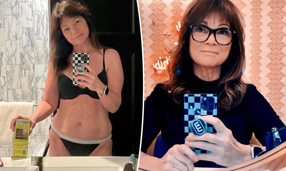 Valerie Bertinelli responds to body shamers after bra, underwear selfie