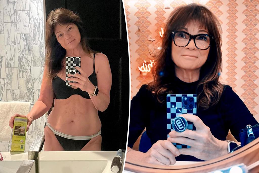 Valerie Bertinelli responds to body shamers after bra, underwear selfie