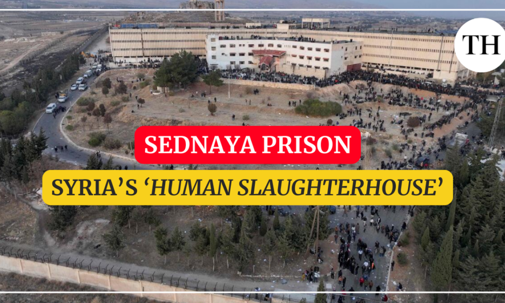 Watch: At Syria’s infamous Sednaya Prison, relatives search for their loved ones