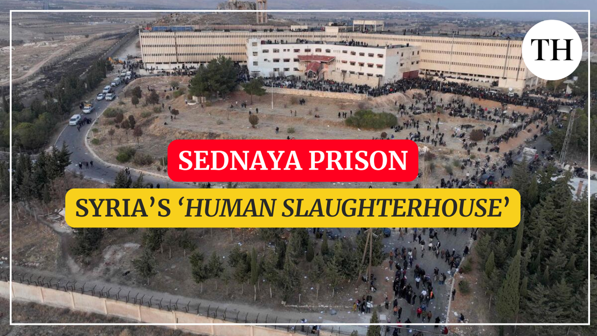 Watch: At Syria’s infamous Sednaya Prison, relatives search for their loved ones