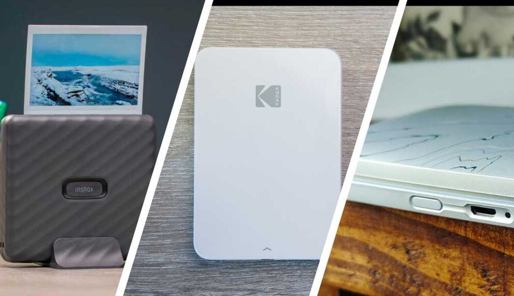 Best portable printers group test - Instax, Kodak and HP