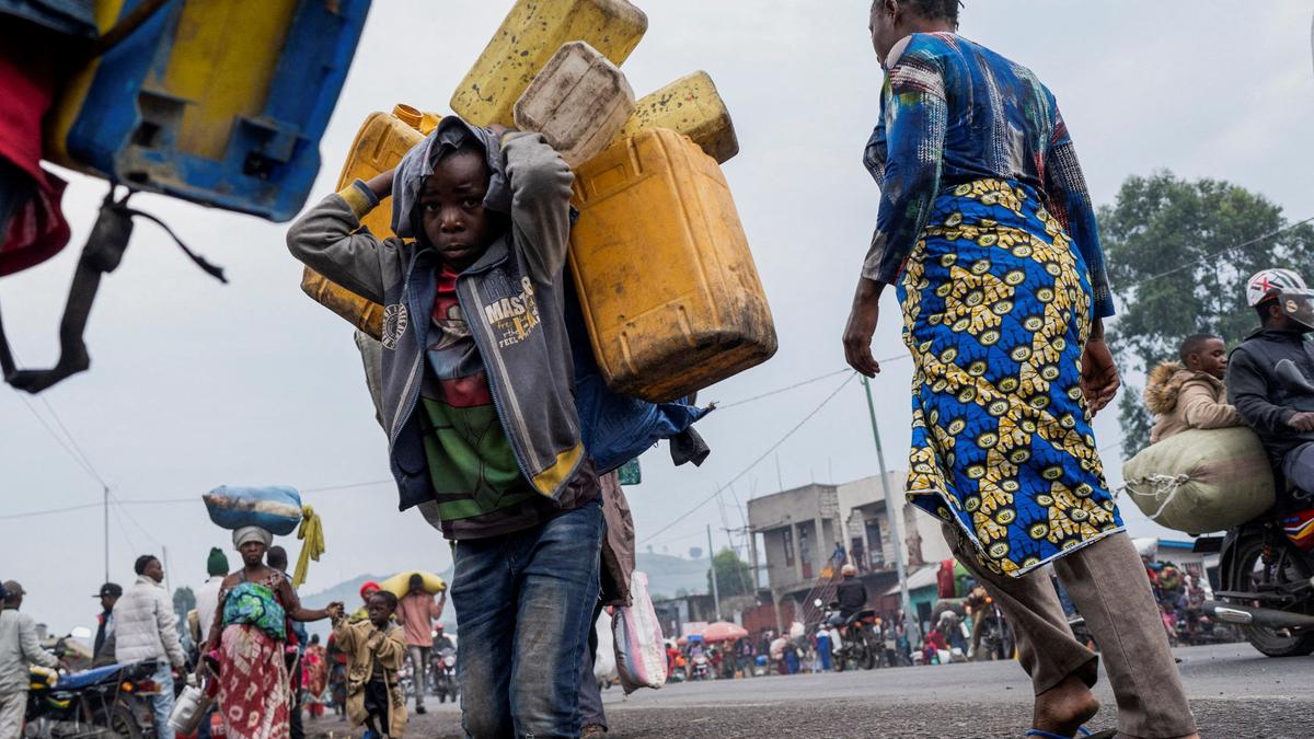 Congo’s M23 rebels say they have taken control of the key eastern city of Goma