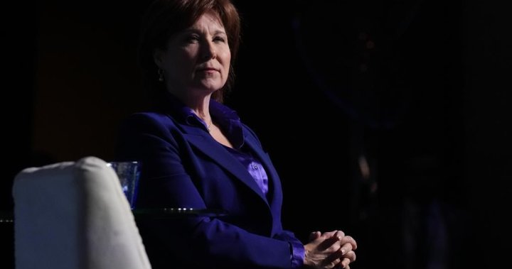 Former B.C. premier Christy Clark walks back claim she was never Conservative