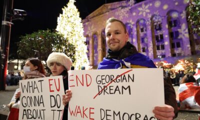 Germany, France and Poland condemn violence in Georgia, stress support for pro-democracy movement