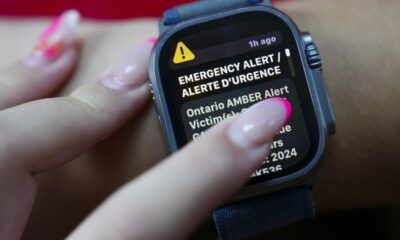 How and when is an Amber Alert issued in Saskatchewan?