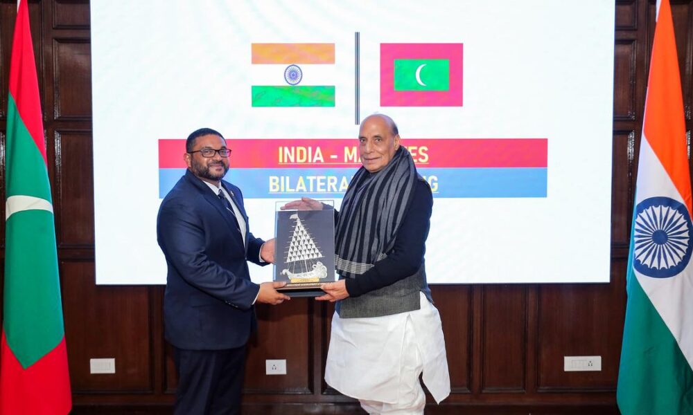 India conveys readiness to Maldives to support its capability enhancement for defence preparedness