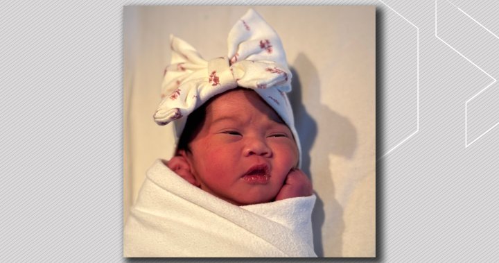 Meet Amira, Alberta’s first baby born in 2025