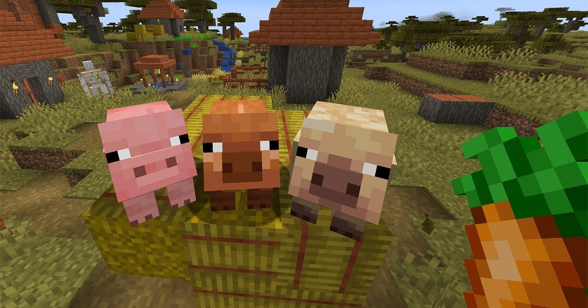 Minecraft's beta versions now offer adorable hot and cold pig variants