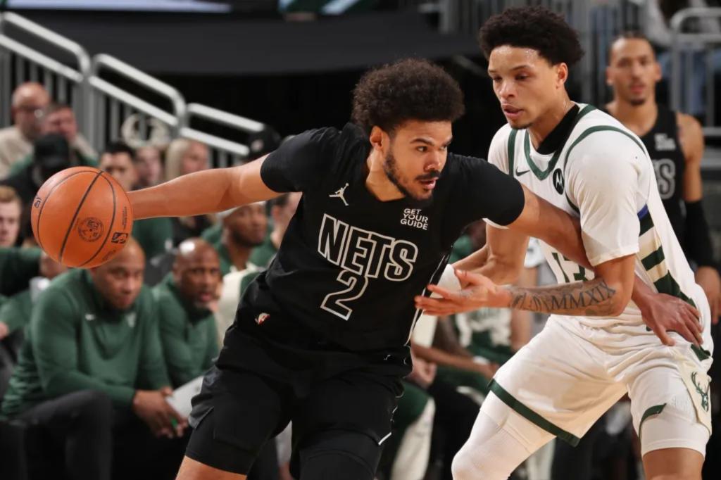 Nets' Cam Johnson injures ankle in closing seconds