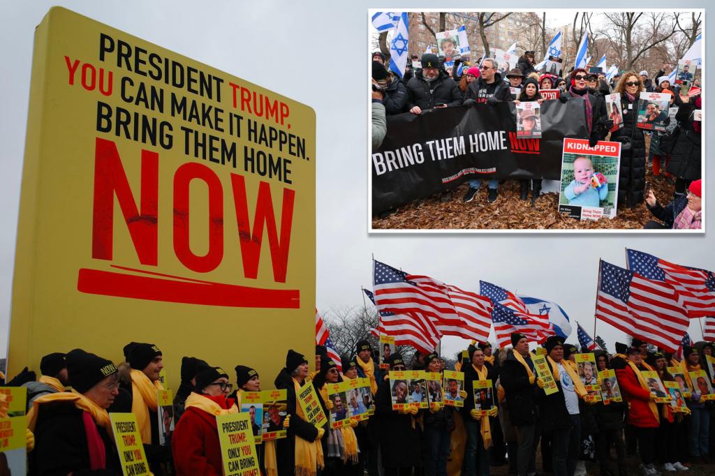 Noa Argamani joins families of Israeli hostages at DC rally to urge Trump to bring home every last loved one