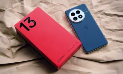 OnePlus 13 review phone and box