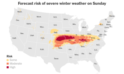 Potent Storm Blasts Parts of U.S. With Sleet, Snow and Freezing Rain