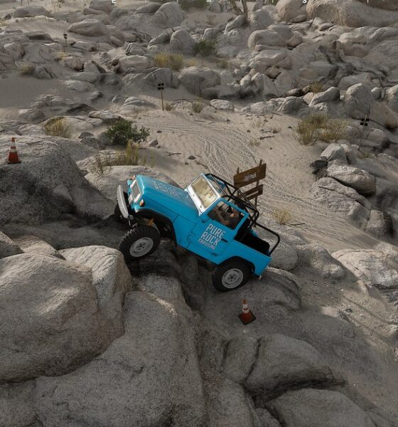 Pure Rock Crawling looks like a knockabout MudRunner without the mud