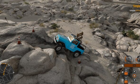 Pure Rock Crawling looks like a knockabout MudRunner without the mud