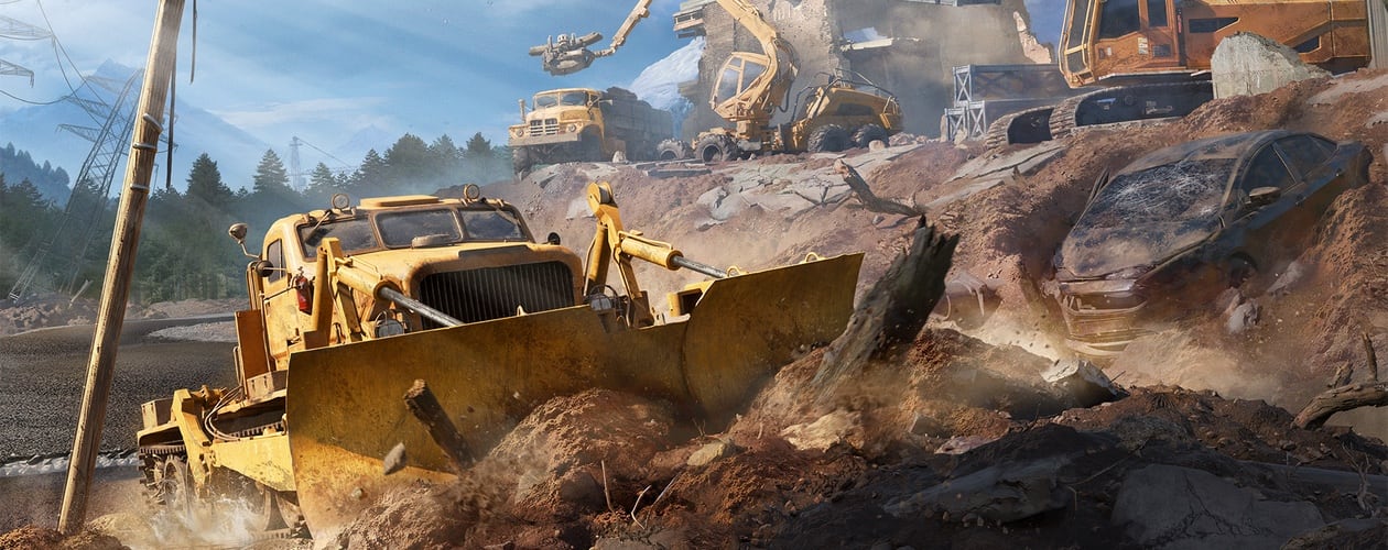 RoadCraft from MudRunner devs header