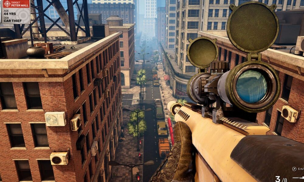 Sniper At Work is a game of crafty first-person assassination with a touch of Hitman's sandboxing