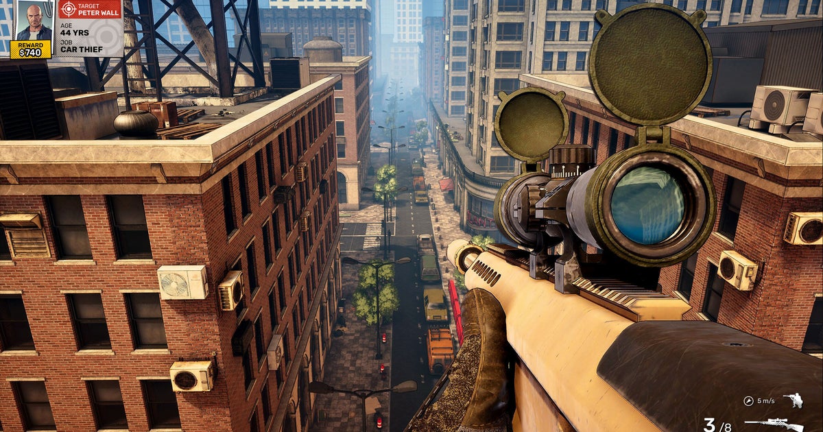 Sniper At Work is a game of crafty first-person assassination with a touch of Hitman's sandboxing